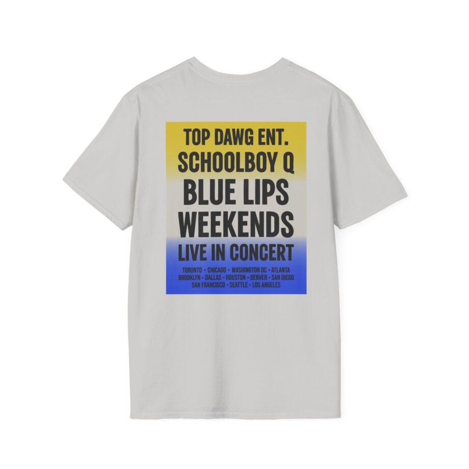 Isaiah Rashad the Blue Lips Tour Unisex Softstyle T-Shirt