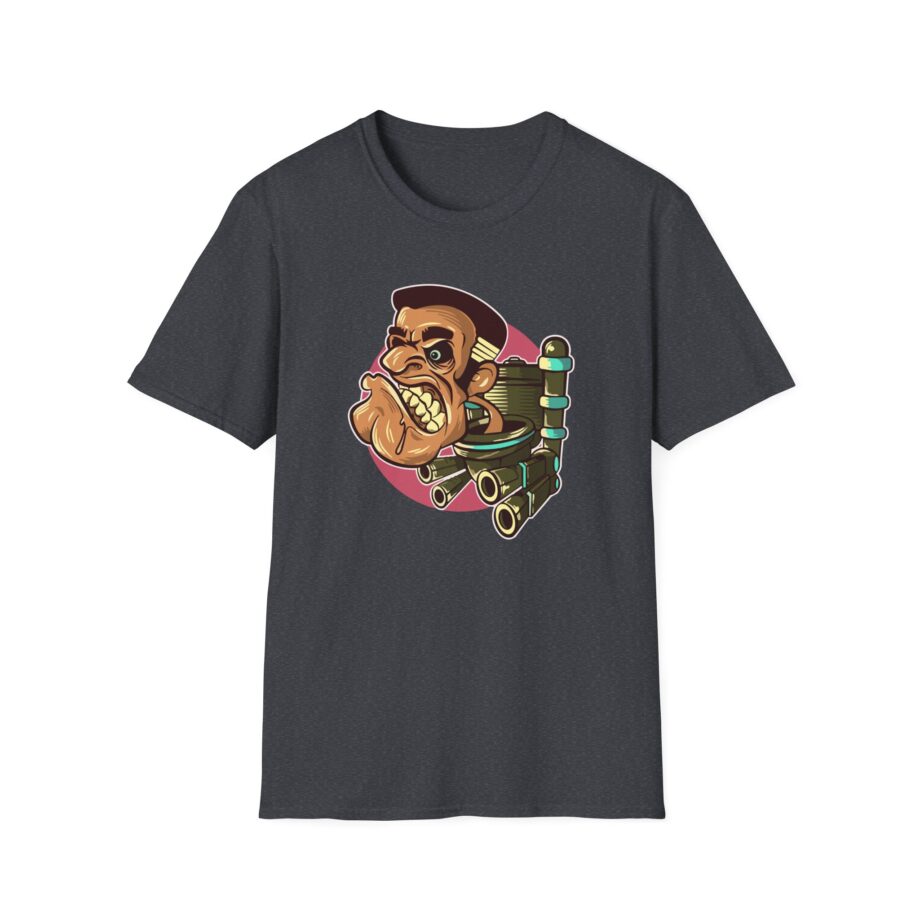 Dafuqboom Skibidi Toilet Mean Muggin Unisex Softstyle T-Shirt