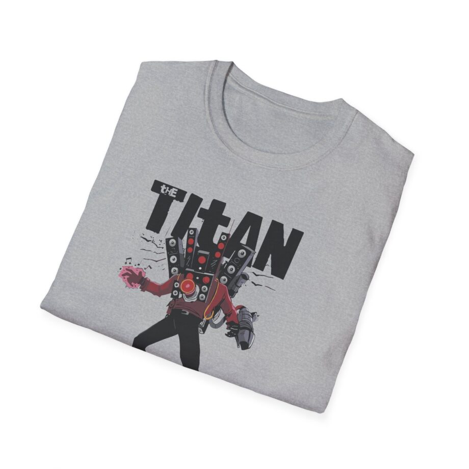 Dafuqboom Titan Speakerman High Voltage Unisex Softstyle T-Shirt