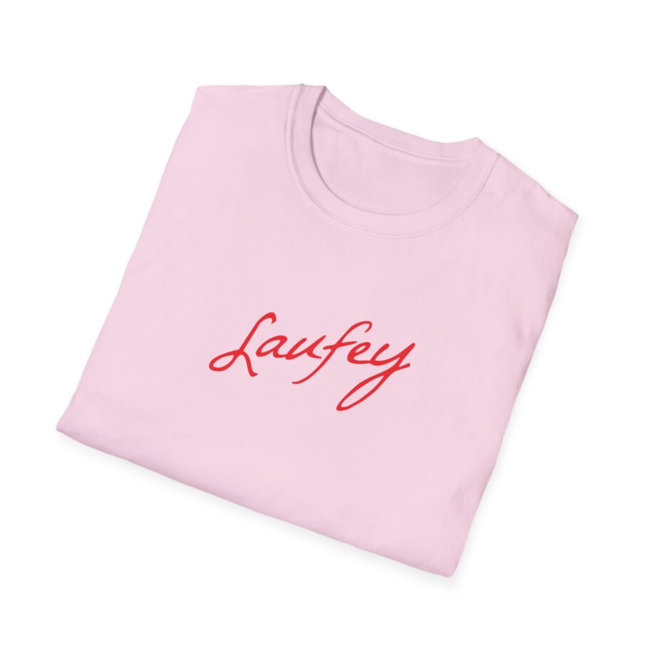 Laufey Embroidered Signature Unisex Softstyle T-Shirt
