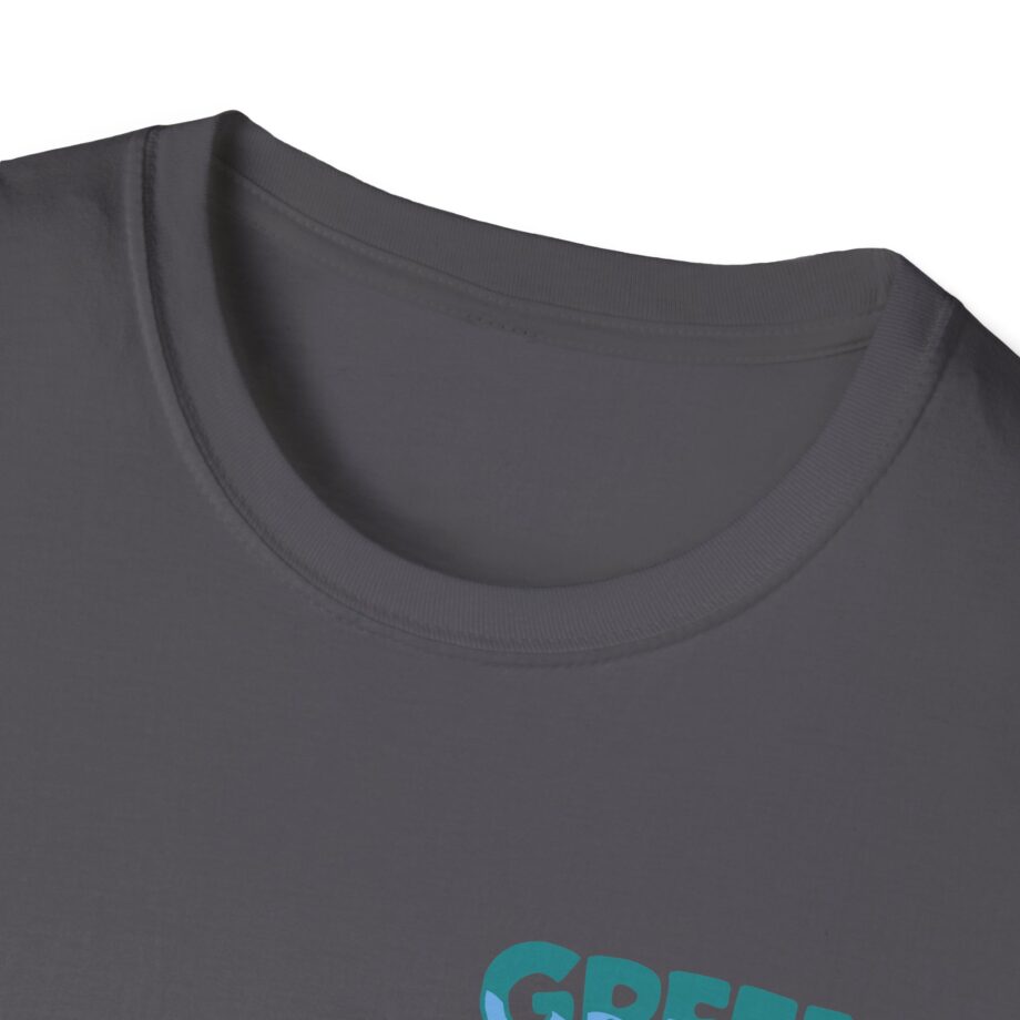 Green Day Blue Skull Unisex Softstyle T-shirt
