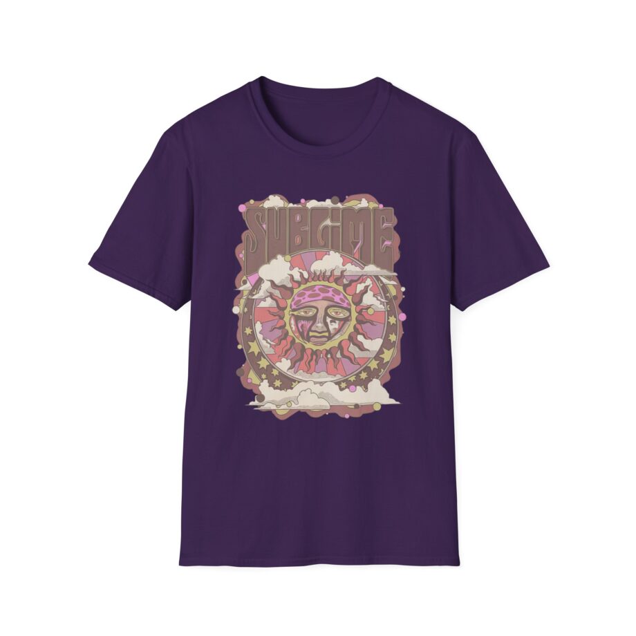 Sublime Trippy Sun Unisex Softstyle T-shirt