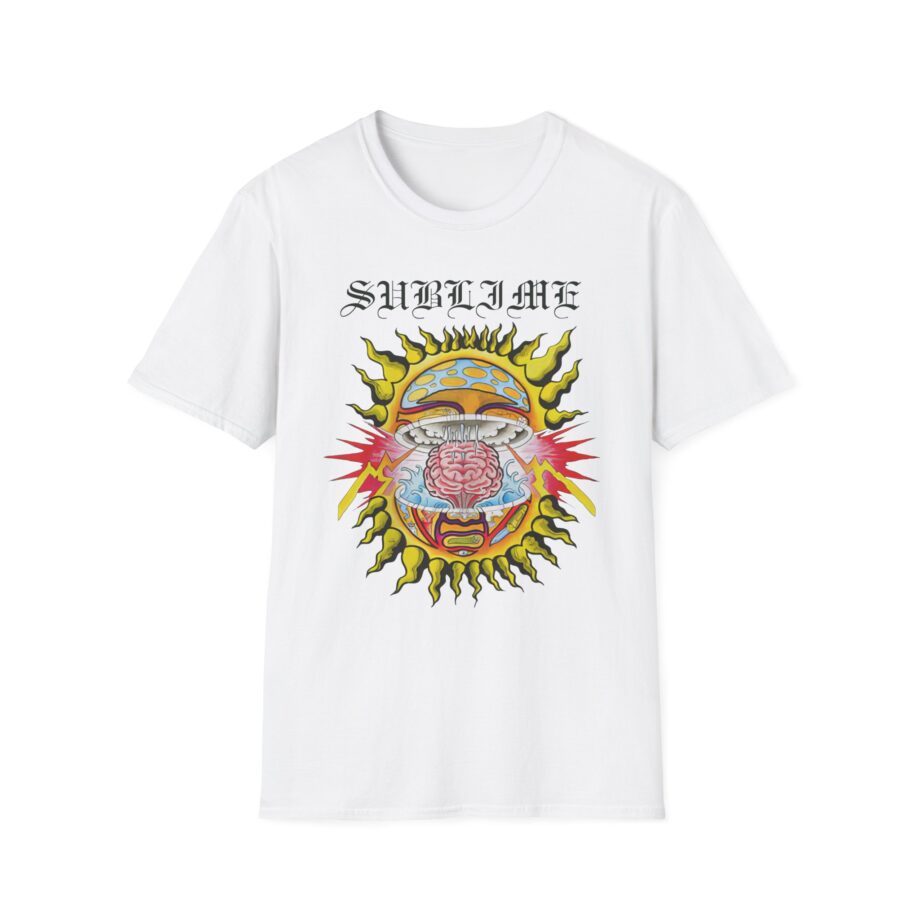 Sublime Mind-blown Sun Unisex Softstyle T-shirt