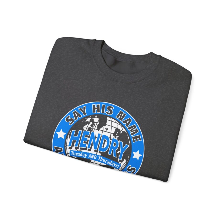 Say His Name Joe Hendry Unisex Heavy Blend™ Crewneck Sweatshirt