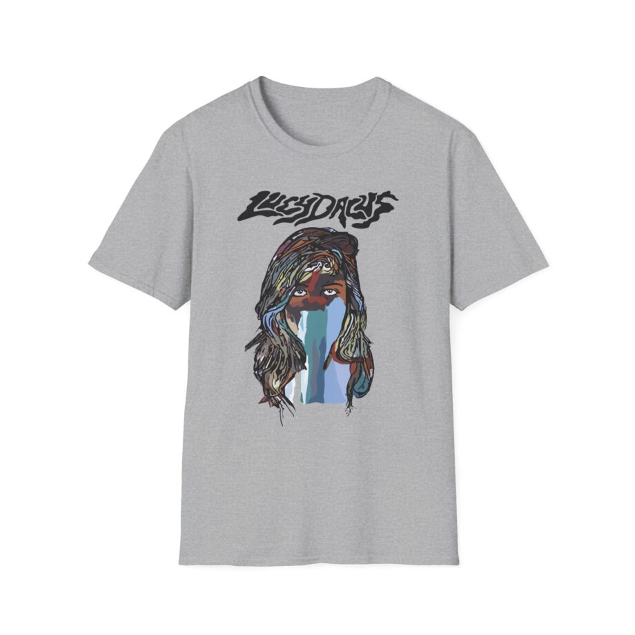 Lucy Dacus Portrait Baseball Raglan Unisex Softstyle T-Shirt
