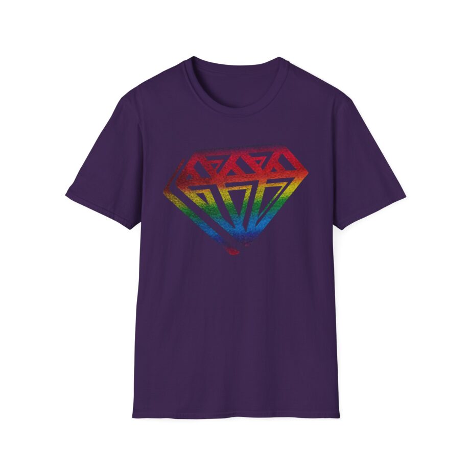 Dan Tdm Graffiti Rainbow Unisex Softstyle T-shirt