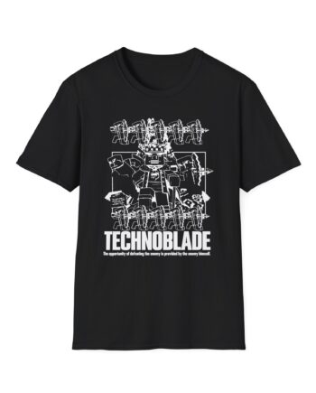 Technoblade Neeerds Unisex Softstyle T-shirt