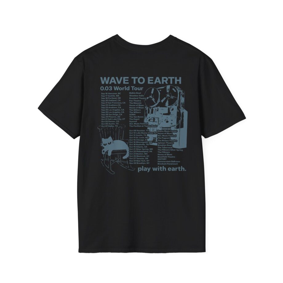 Wave to Earth 0.03 NA Tour Unisex Softstyle T-Shirt