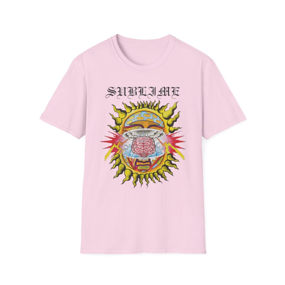 Sublime Mind-blown Sun Unisex Softstyle T-shirt
