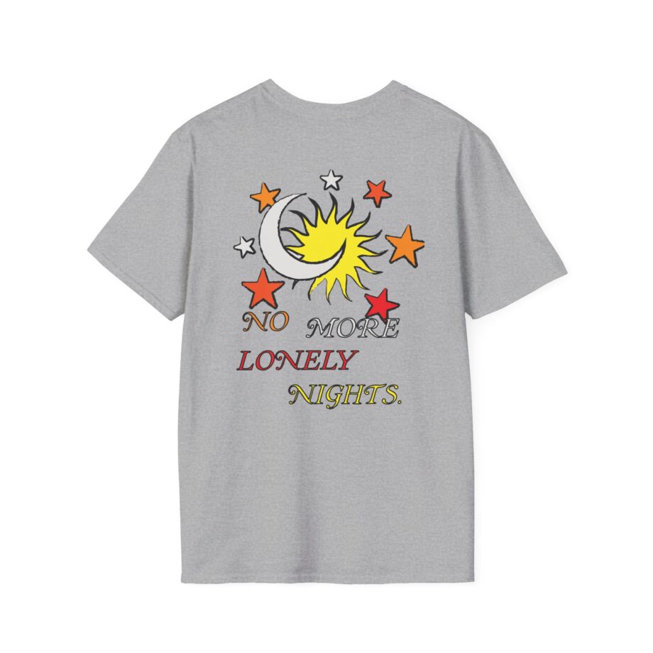 6lack No More Lonely Nights Crayon Unisex Softstyle T-Shirt