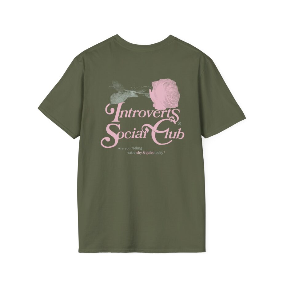 Kallmekris Introverts Social Club  Unisex Softstyle T-Shirt