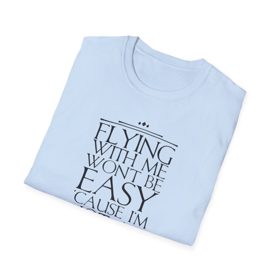 Halestorm Flying With Me Won't Be Easy 'cause I'm Not an Angel Unisex Softstyle T-Shirt
