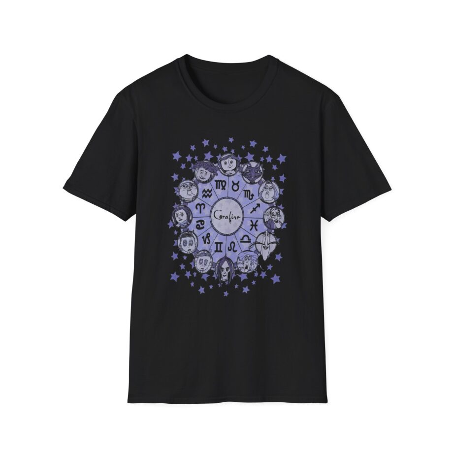 Coraline Astrological Chart Unisex Softstyle T-shirt