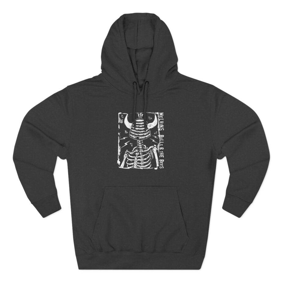 Melvins Bulls & the Bees  Three-Panel Fleece Hoodie