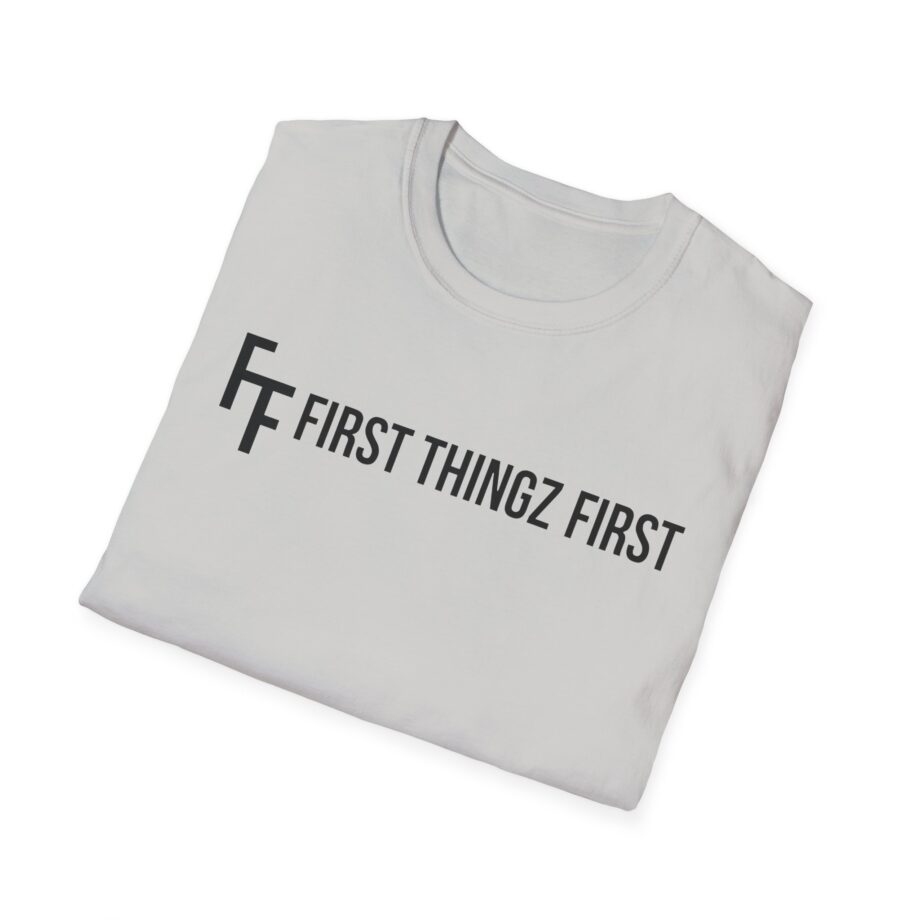 Katie Van Slyke First Thingz First  Unisex Softstyle T-shirt