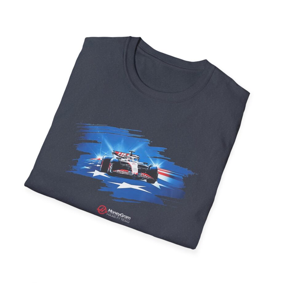 Haas F1 Usa Unisex Softstyle T-Shirt
