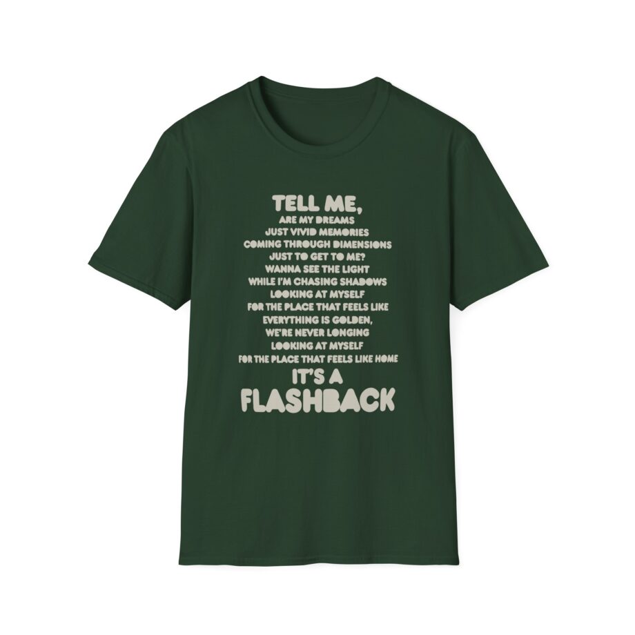 Wakaan Liquid Stranger Flashback Unisex Softstyle T-shirt