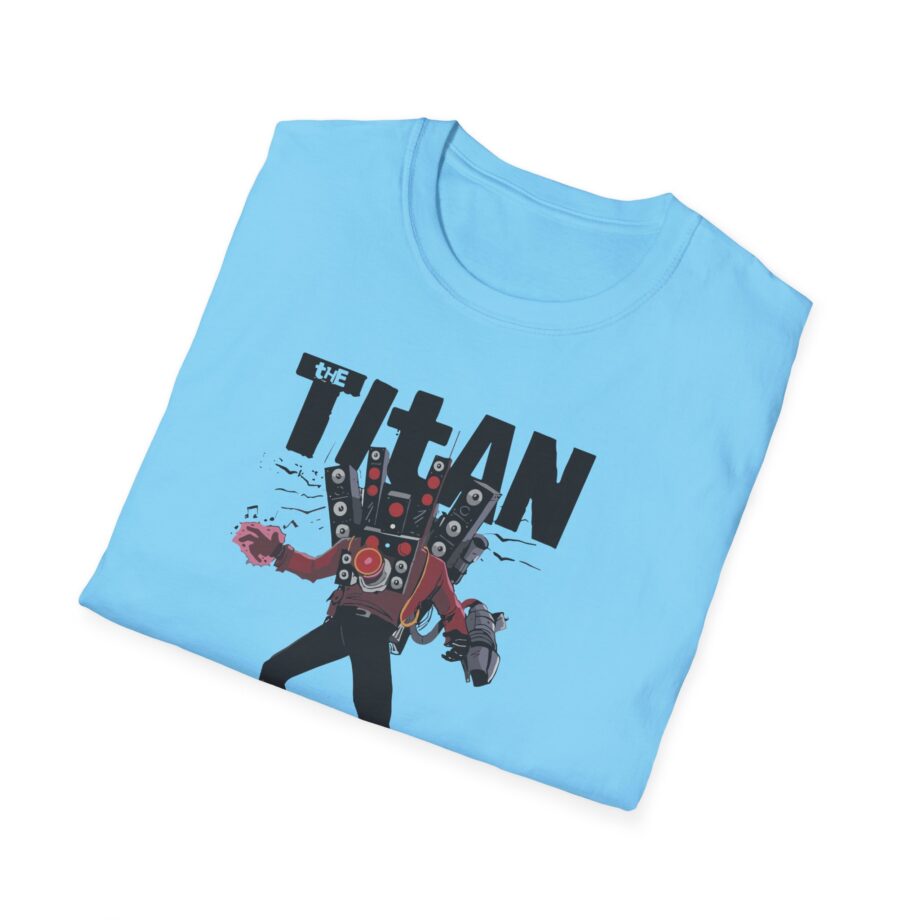 Dafuqboom Titan Speakerman High Voltage Unisex Softstyle T-Shirt