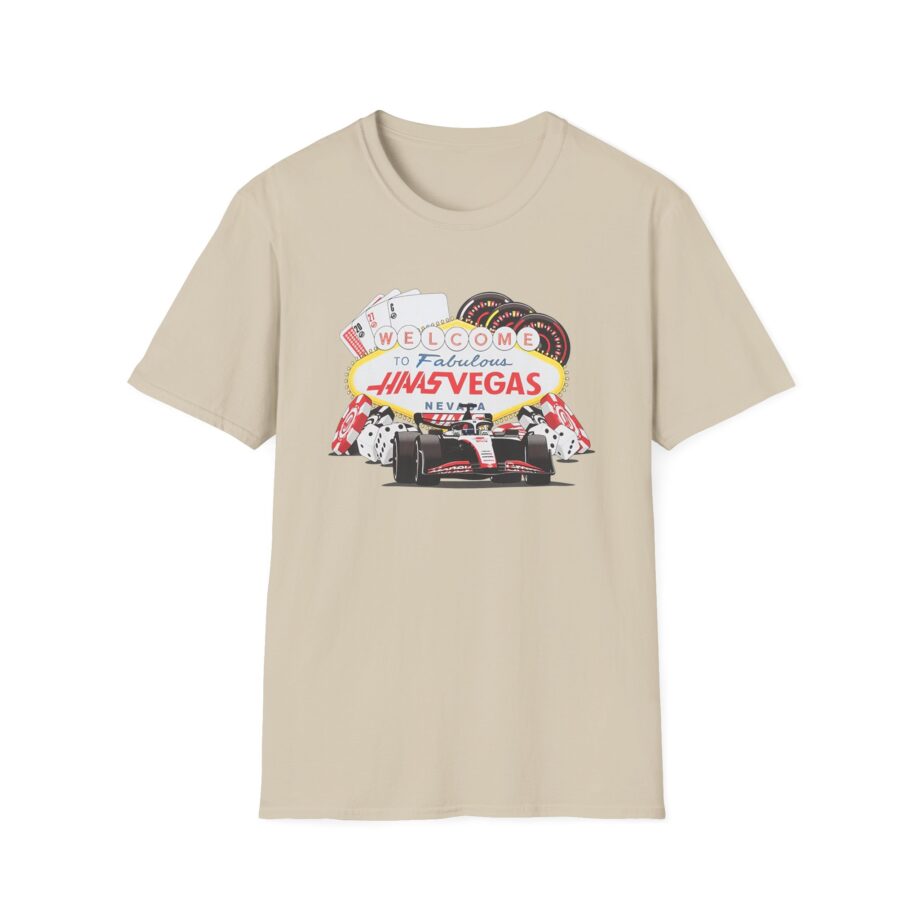 Haas F1 Las Vegas Gp  Unisex Softstyle T-Shirt