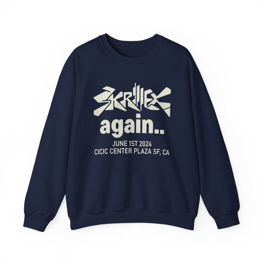 Skrillex Fred Again Civic Center Unisex Heavy Blend™ Crewneck Sweatshirt