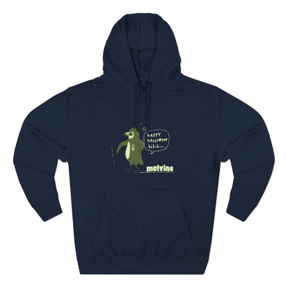 Melvins Happy Halloween Bitch Three-Panel Fleece Hoodie