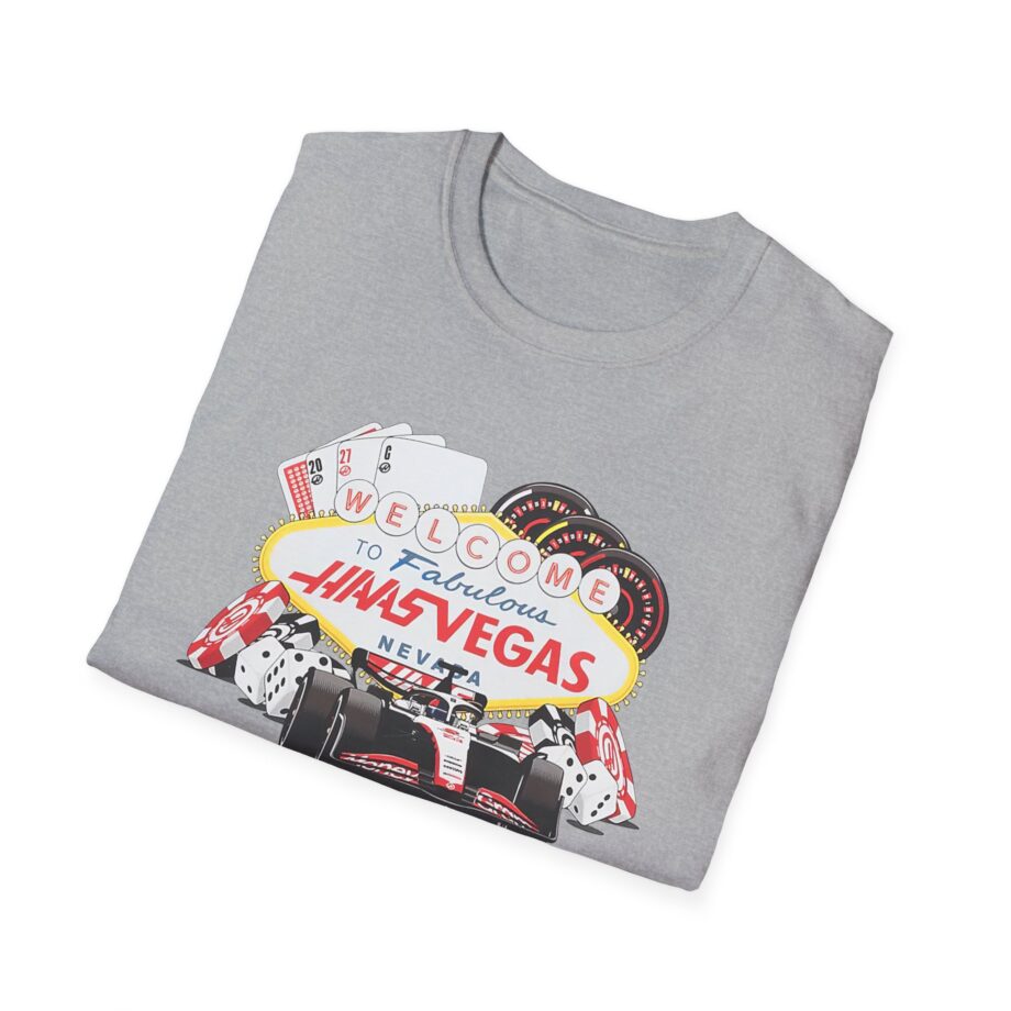 Haas F1 Las Vegas Gp  Unisex Softstyle T-Shirt