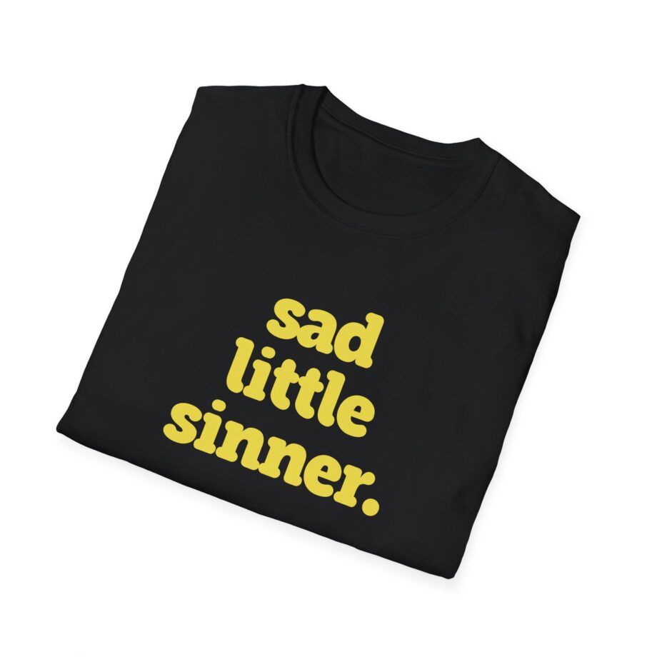 Raye Yellow Sad Little Sinner Unisex Softstyle T-Shirt