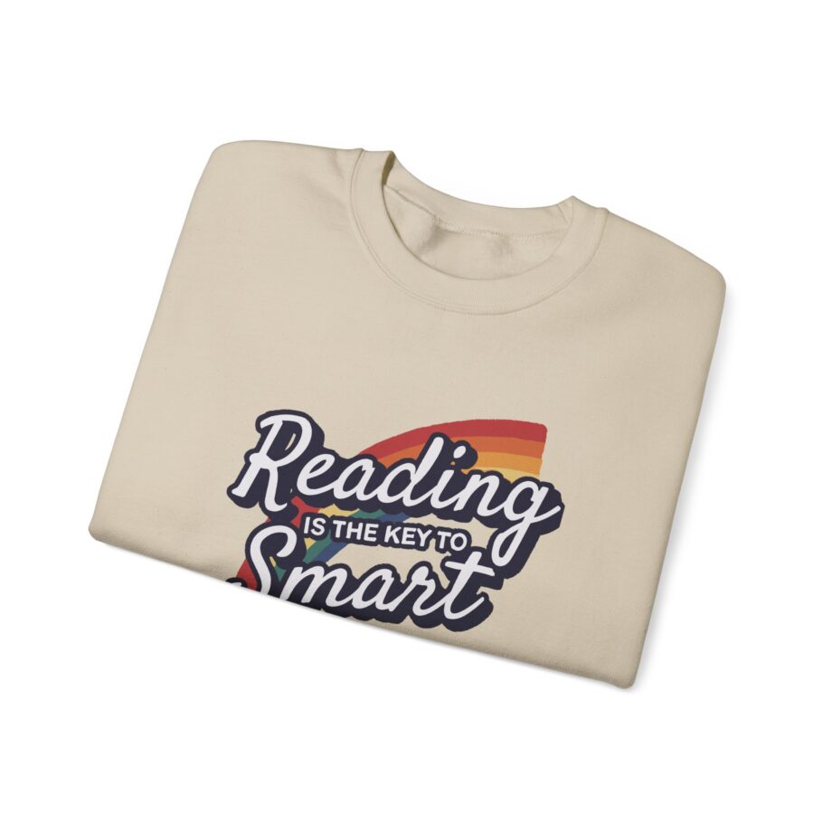 Nate Bargatze Reading is the Key to Smart Unisex Heavy Blend™ Crewneck Sweatshirt