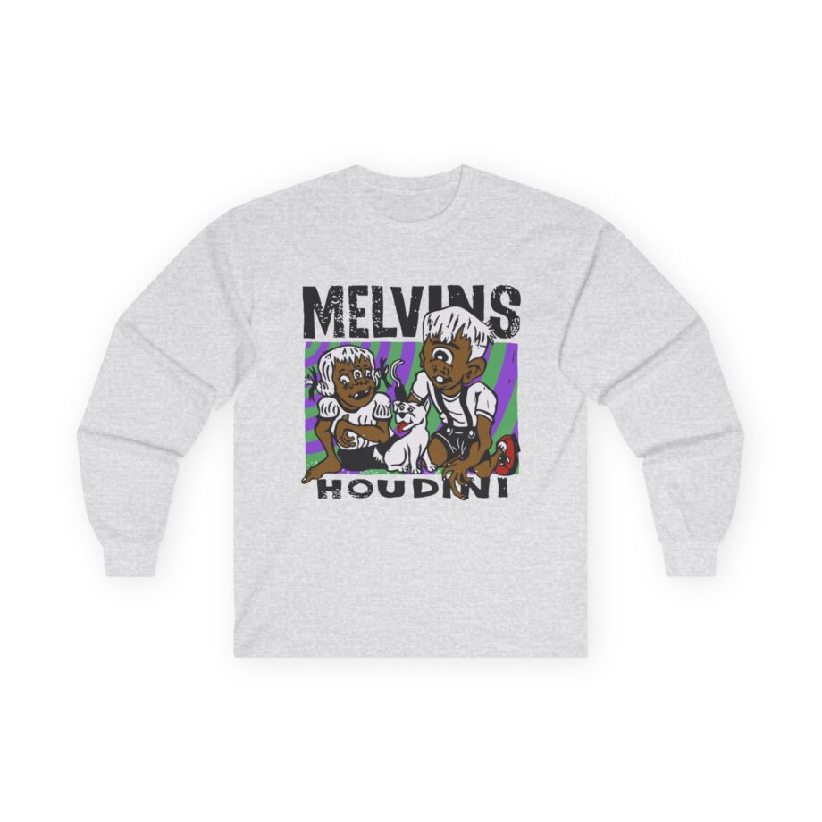 Melvins Houdini Unisex Ultra Cotton Long Sleeve Tee
