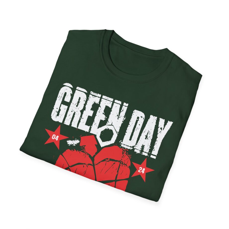 Green Day 20 Years of Idiot Unisex Softstyle T-shirt
