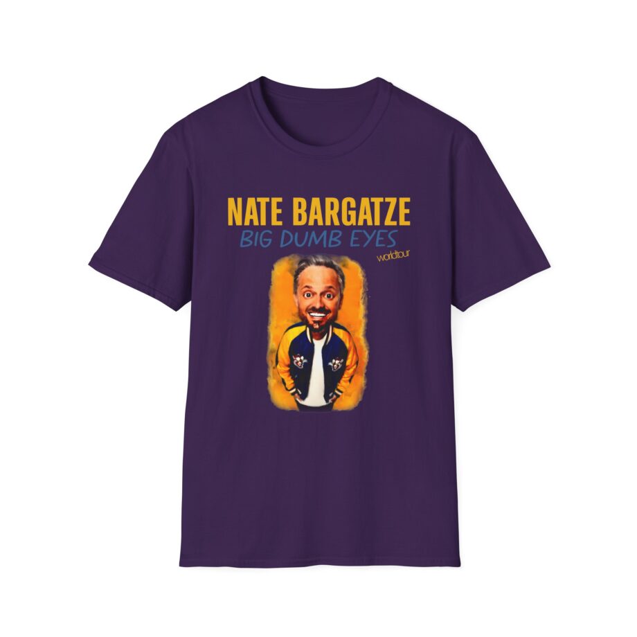 Nate Bargatze Big Dumb Eyes Tour Unisex Softstyle T-Shirt