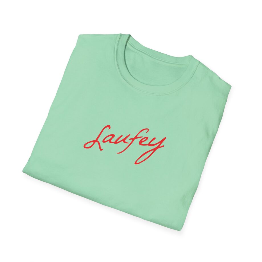 Laufey Embroidered Signature Unisex Softstyle T-Shirt