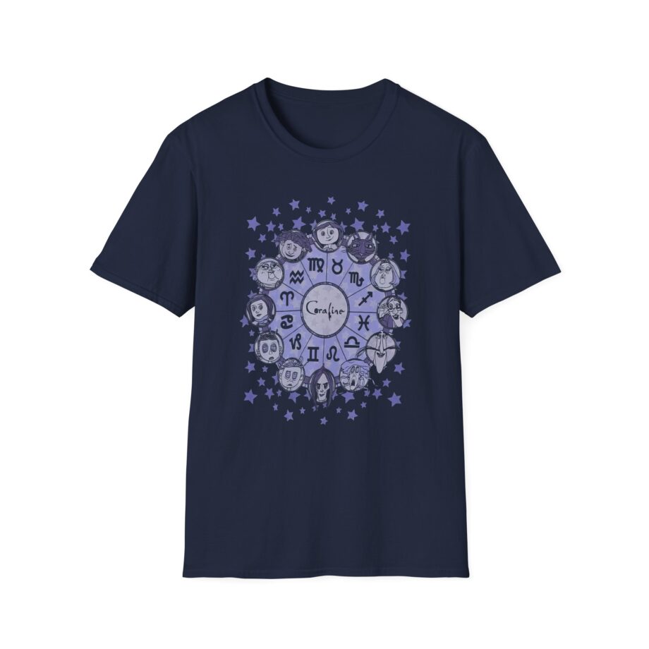 Coraline Astrological Chart Unisex Softstyle T-shirt
