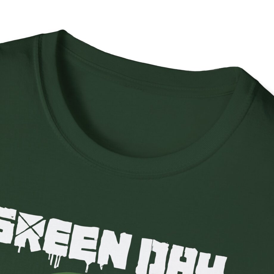 Green Day Gas Mask Unisex Softstyle T-shirt