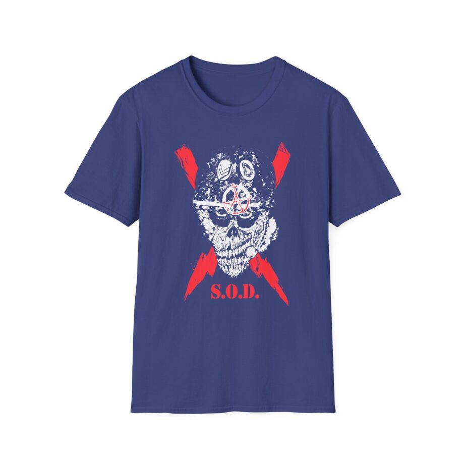 Sod, Stormtroopers of Death, Metal Band Unisex Softstyle T-shirt