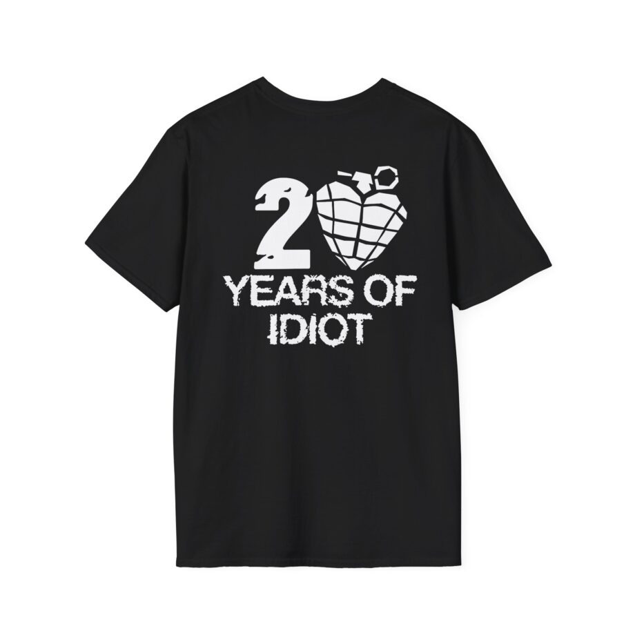 Green Day 20 Years of Idiot Unisex Softstyle T-shirt