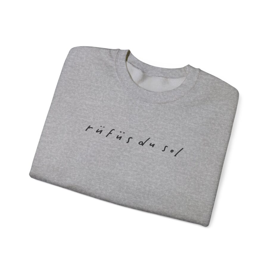 Rufus Du Sol Flower Ecru Unisex Heavy Blend™ Crewneck Sweatshirt