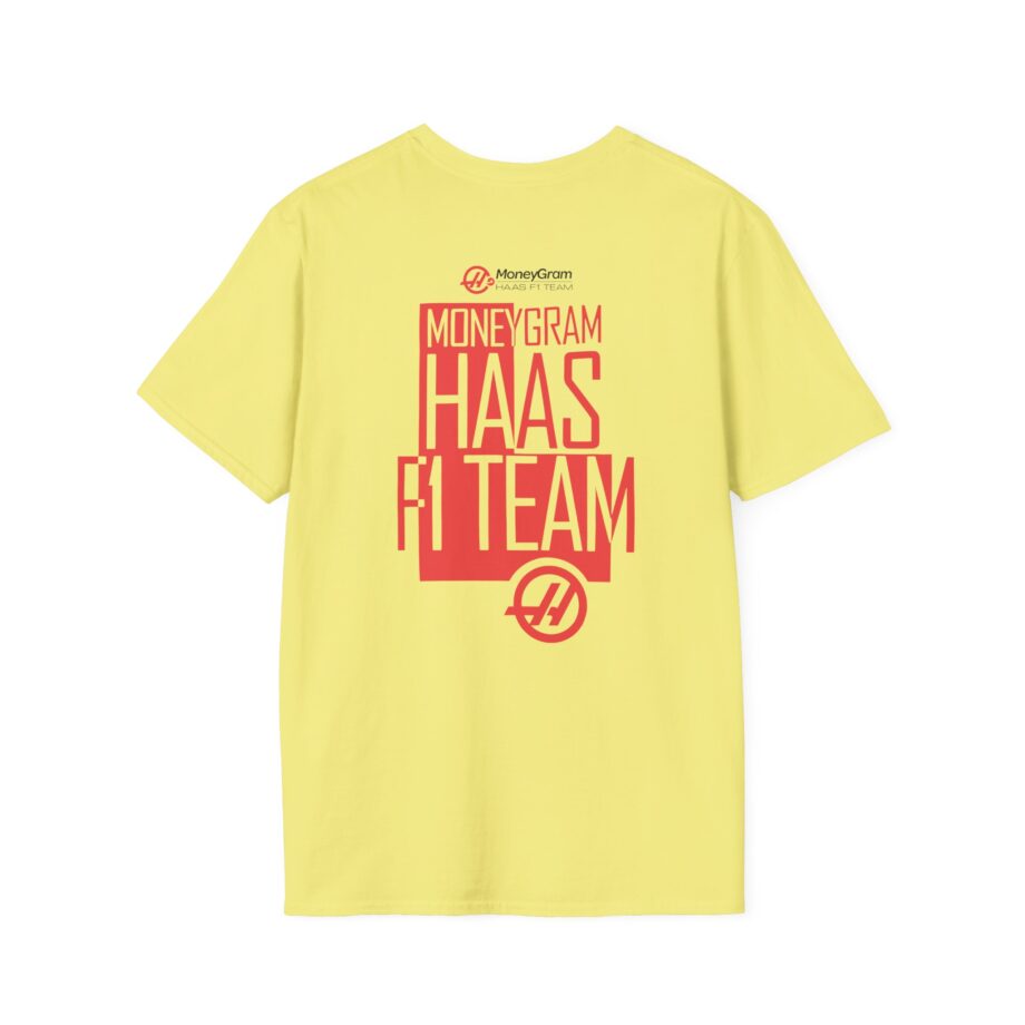 Haas F1 Color Block Unisex Softstyle T-Shirt