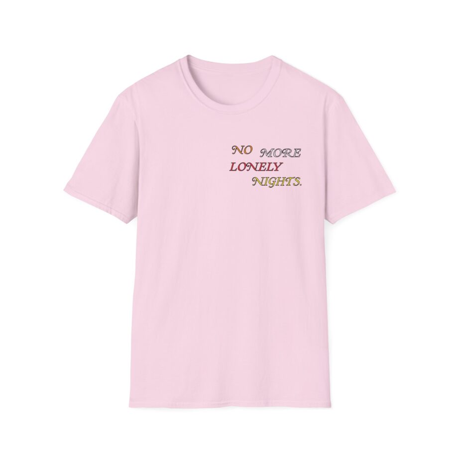 6lack No More Lonely Nights Crayon Unisex Softstyle T-Shirt