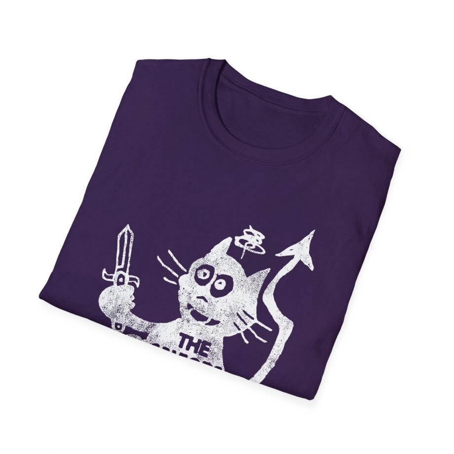Green Day Cat and Sword Unisex Softstyle T-shirt