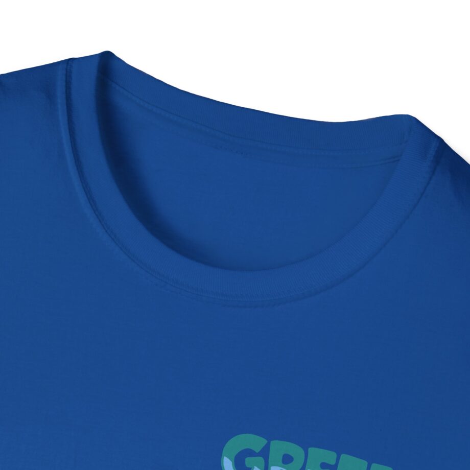 Green Day Blue Skull Unisex Softstyle T-shirt