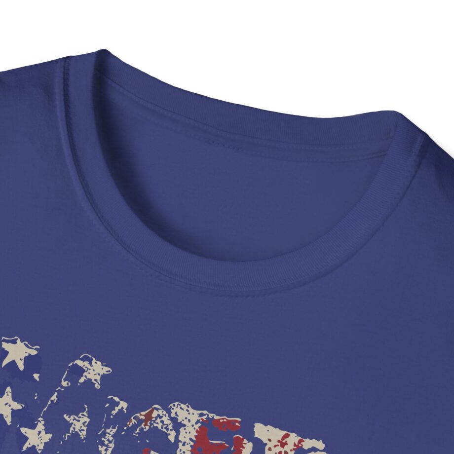 Misfits Stars and Stripes Fiend Skull Unisex Softstyle T-Shirt