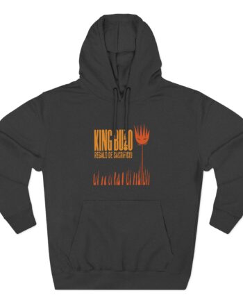 Melvins King Buzzo Regalo De Sacrificio Three-Panel Fleece Hoodie
