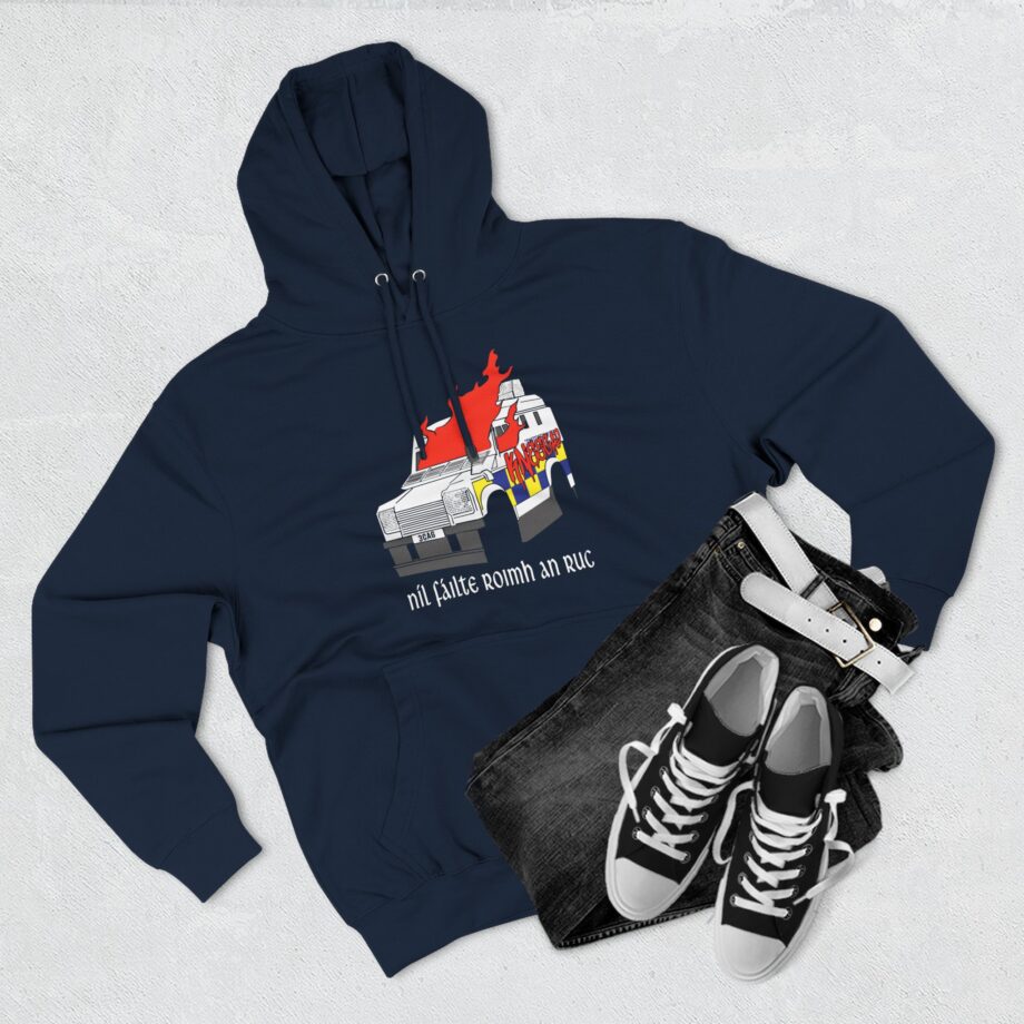 Kneecap Ruc Not Welcome Three-Panel Fleece Hoodie
