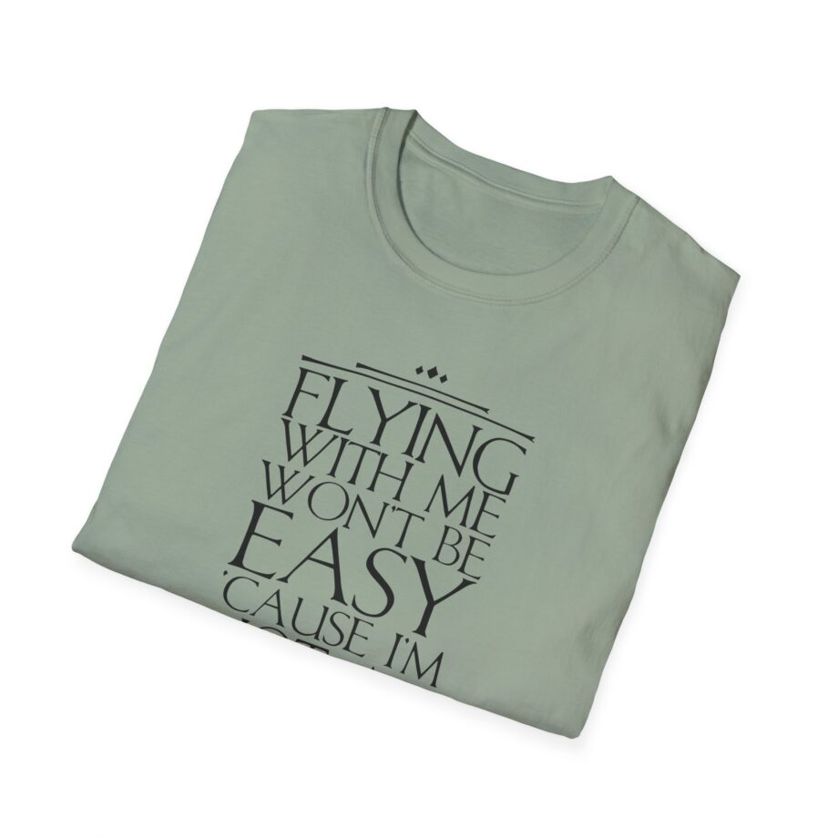 Halestorm Flying With Me Won't Be Easy 'cause I'm Not an Angel Unisex Softstyle T-Shirt