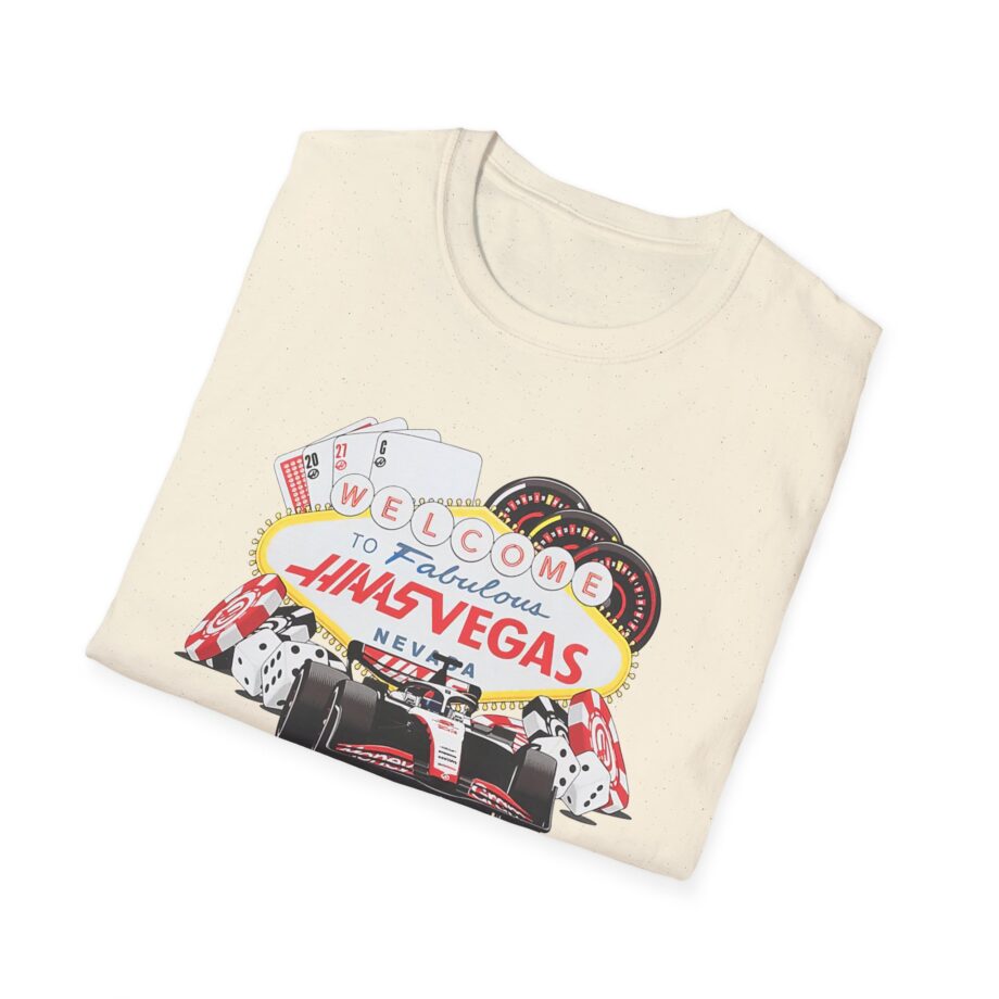 Haas F1 Las Vegas Gp  Unisex Softstyle T-Shirt