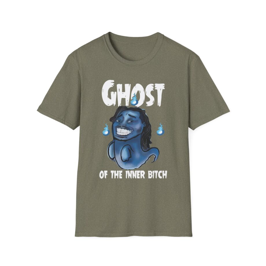 Aba and Preach Ghost of the Inner Bitch Unisex Softstyle T-Shirt