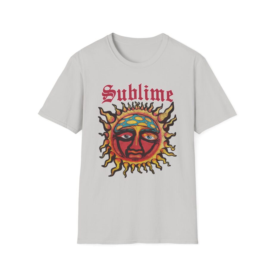 Maroon Sublime Sun Unisex Softstyle T-shirt