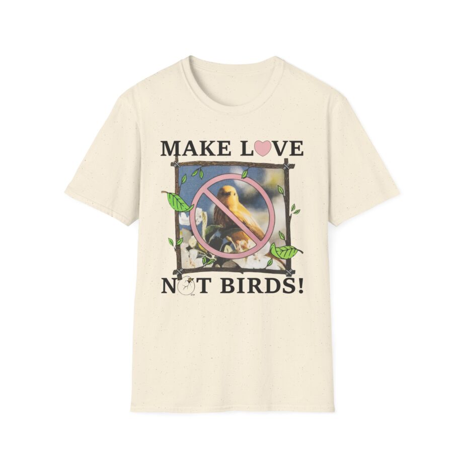 Birds Arent Real Unisex Softstyle T-shirt
