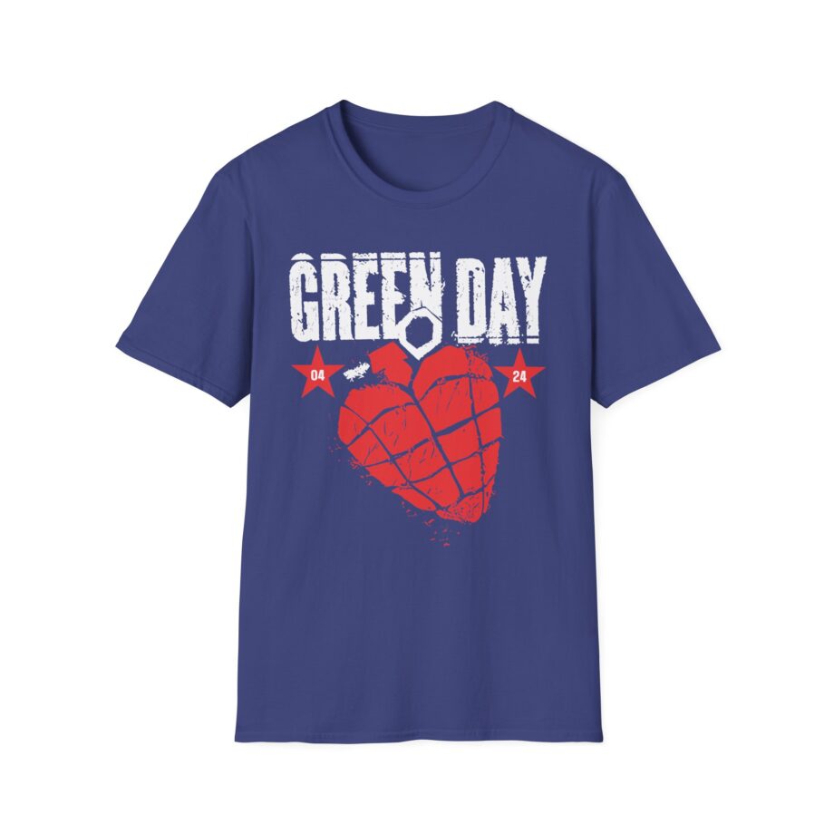 Green Day 20 Years of Idiot Unisex Softstyle T-shirt